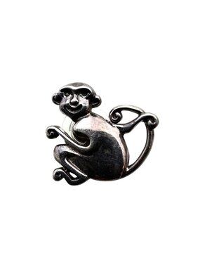 JAI John Hardy Year of the Monkey Pin Tie Tac Sterling Silver 925